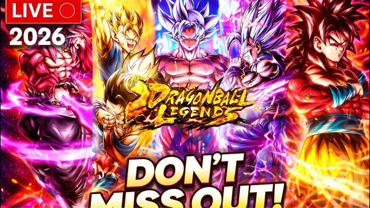 NO TALKING 🔥 Dragon Ball Legends LIVE 2026 #shorts #live #gamming