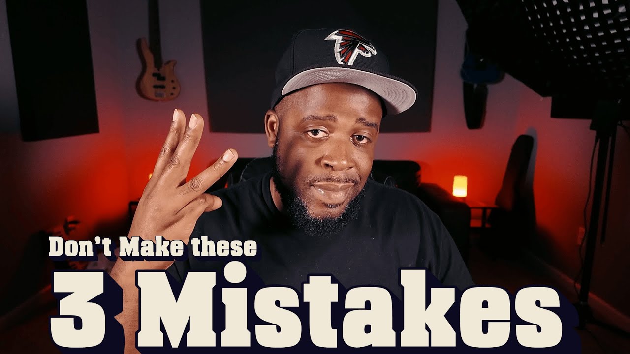 Top 3 Mistakes I Made In My Music Journey