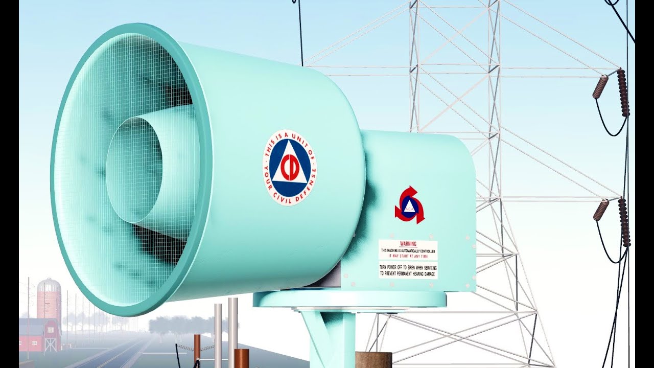 Light Blue ACA P-10 at Coosa County | 2 Minute Alert and Attack | Roblox Tornado Siren #117