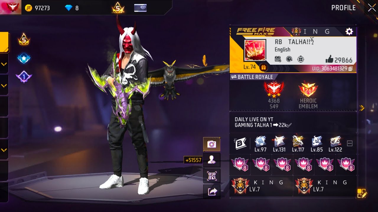 V BADGE GUILD PLAYER LIVE GUILD TEST 1 VS 4 🎮 AND REQUEST SEND FOR ONLY SUBSCRIBERS 🆔✅