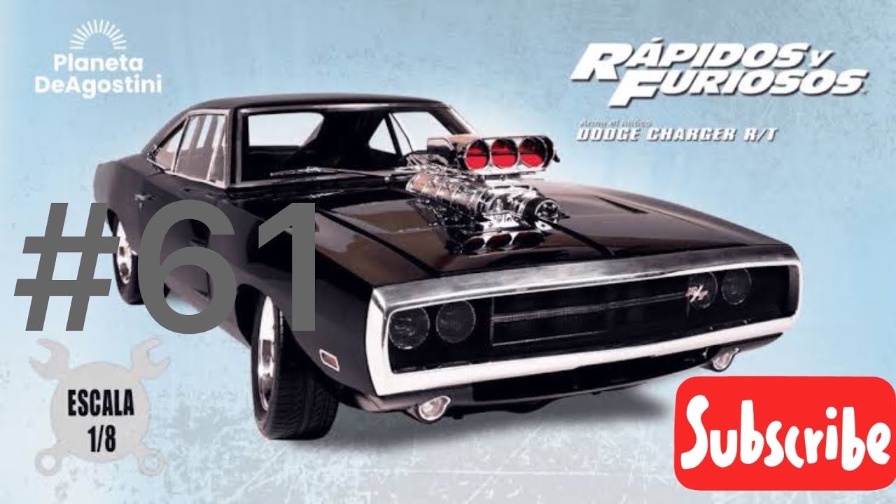🚨Arma el Dodge Charger R/T - Planeta DeAgostini Fascículo 61🚨