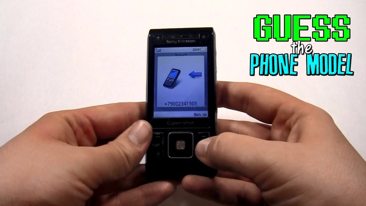 Sony Ericsson incoming call. Guess the model phone #44