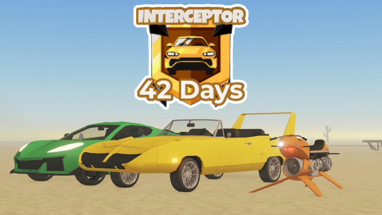 ALL Vehicles and Weapons in INTERCEPTOR SEASONS | Roblox A Dusty Trip