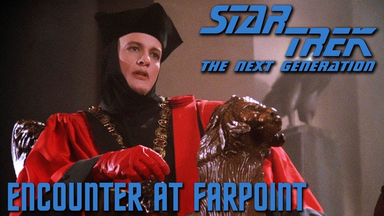 У TNG был худший пилот всех времен (Encounter at Farpoint)