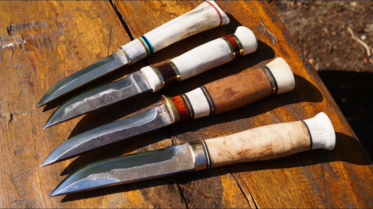 Custom Puukko Knives handgemachte Nordische Messer nordic Skandi Michael Freund Deutschland Germany