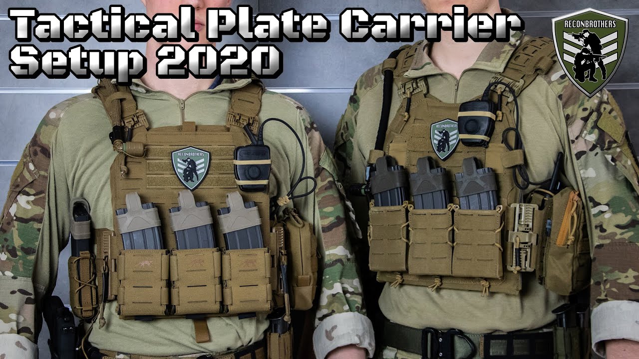 Reconbrothers Tactical Plate Carrier Setups for Milsim & Airsoft (2020)