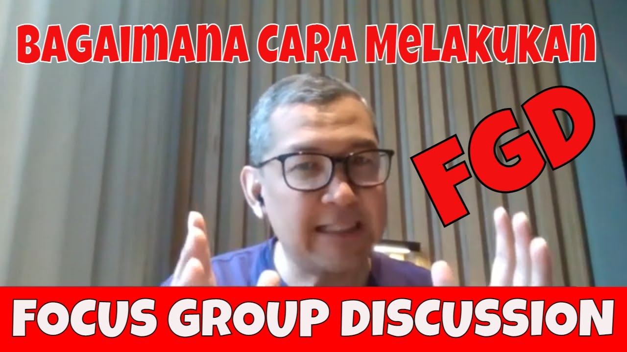 Bagaimana Melakukan Focus Group Discussion (FGD) Begini Step by Step-nya | Tirta Mursitama
