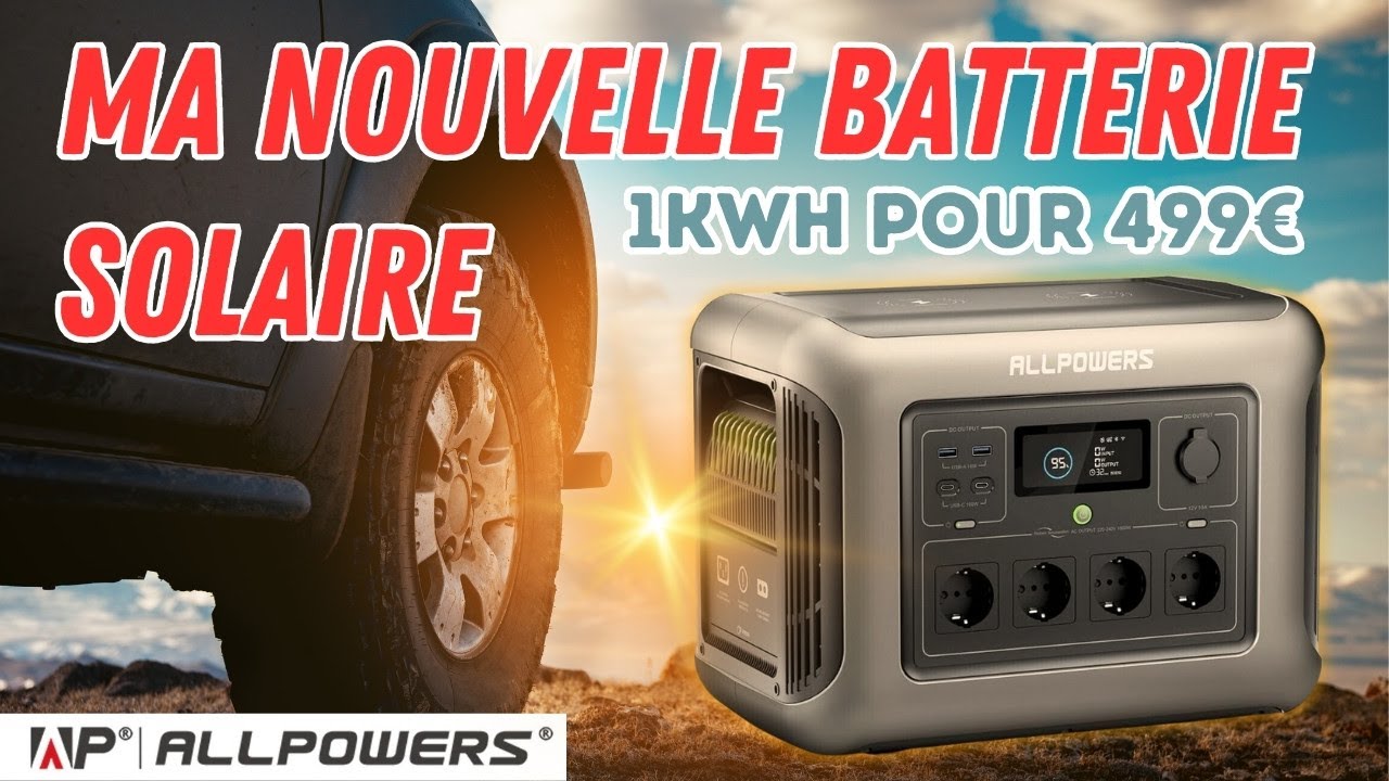 Allpowers R1500 LITE : l’ultime station portable pour vos aventures ?