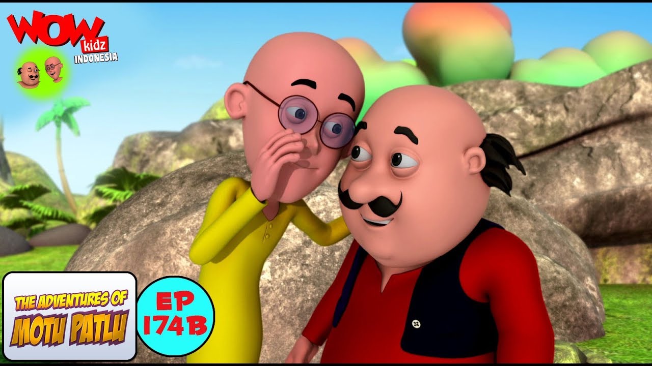 Motu's Weight  - Motu Patlu dalam Bahasa - Animasi 3D Kartun | WowKidz Indonesia