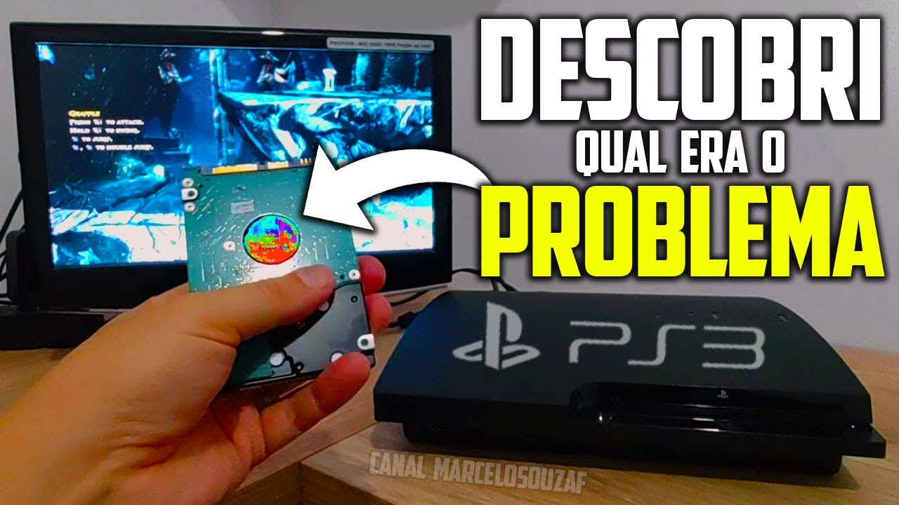 Resolvido o Problema do PS3 Slim Travando nos Games