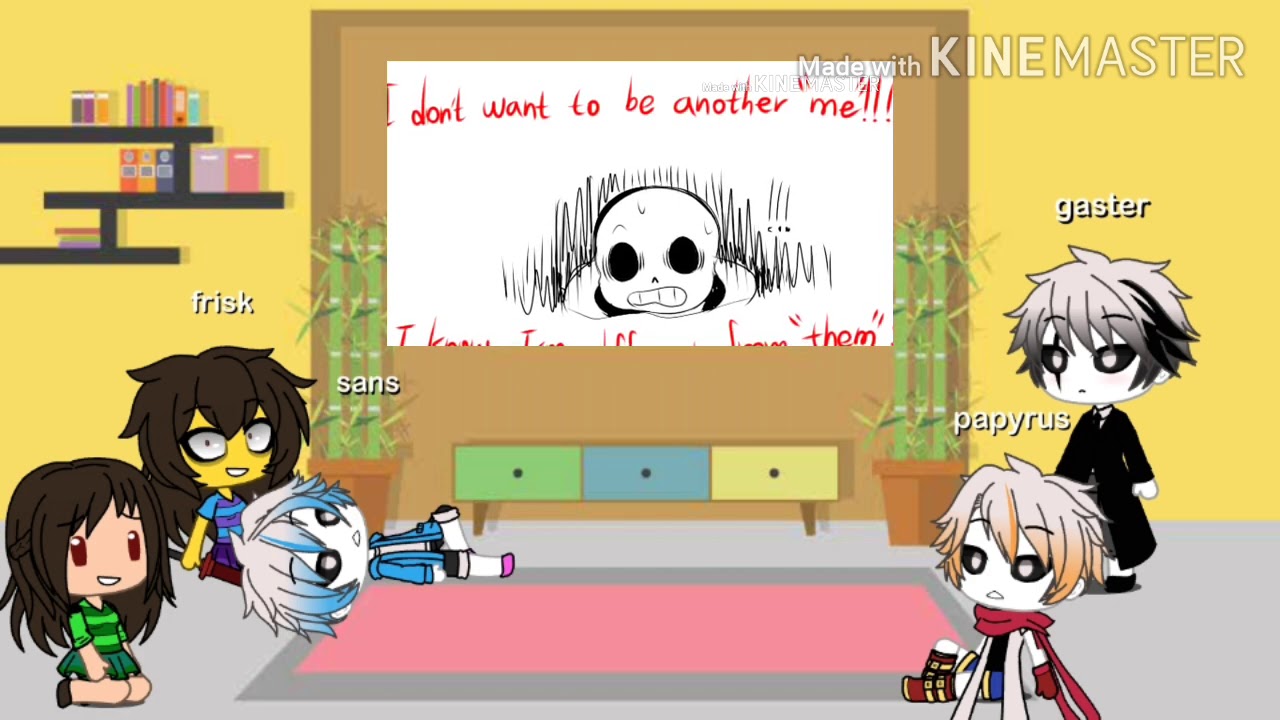 Undertale reacciona a (yandere chara)