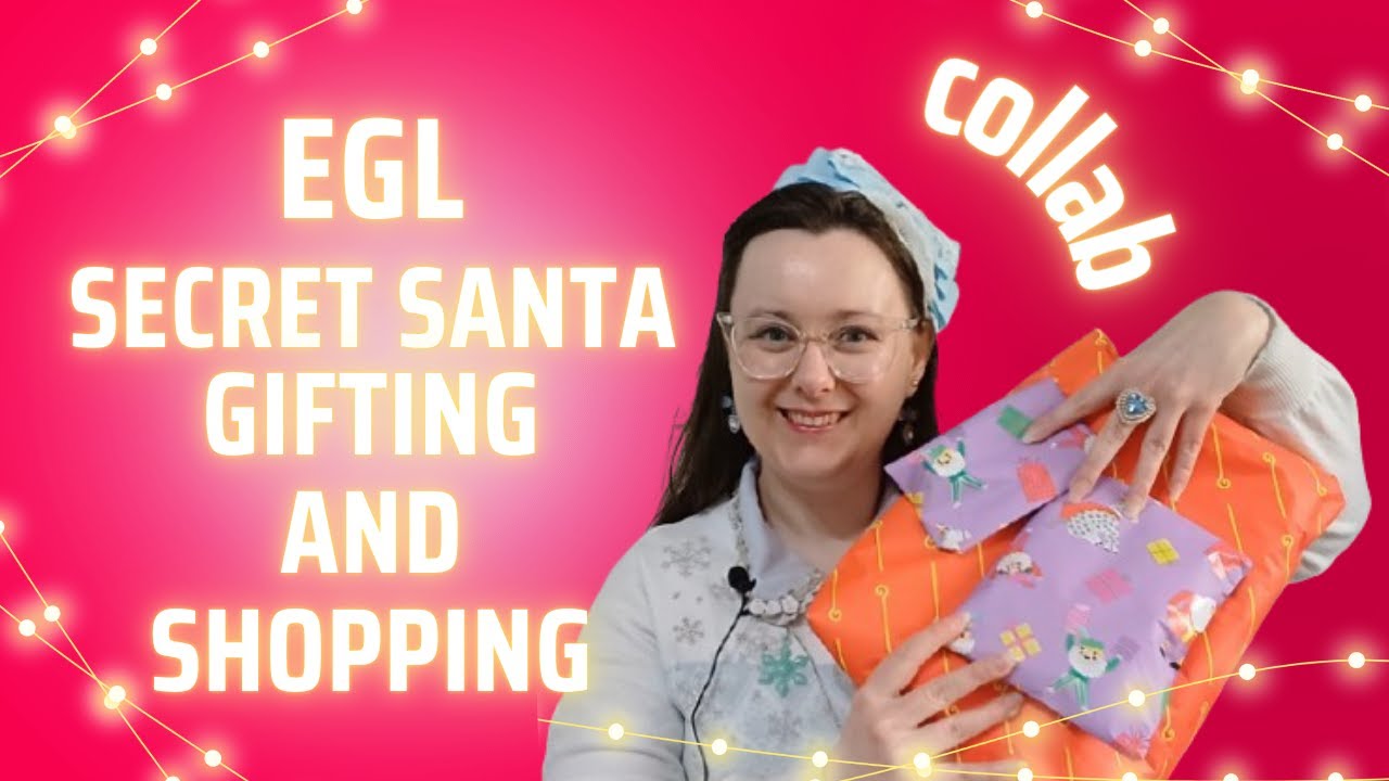 Secret Santa Shopping and Gifting for Lolita Fashion Wearers - Collaboration and Unboxing [CC]