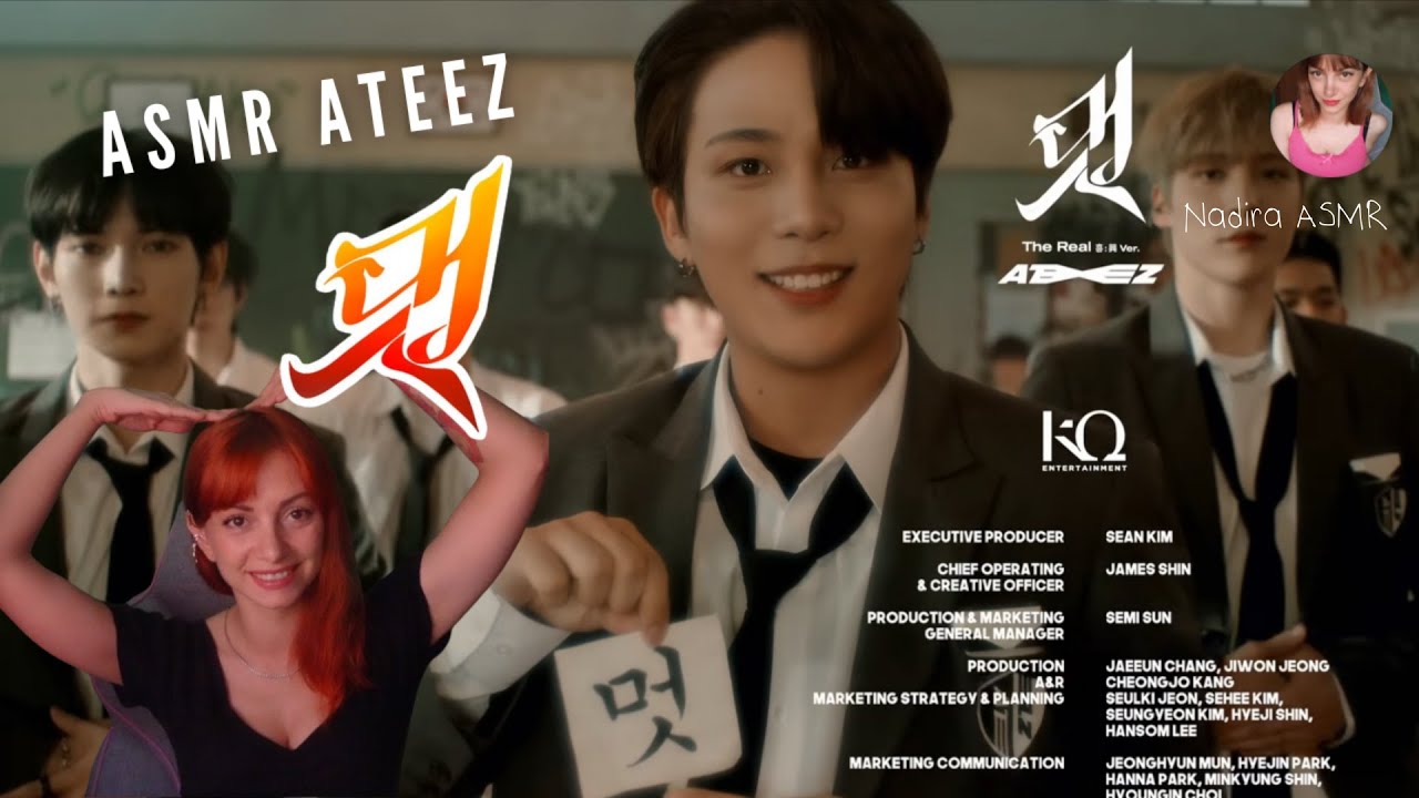 K-influencer: ASMR BABY ATINY reacciona a Ateez 멋