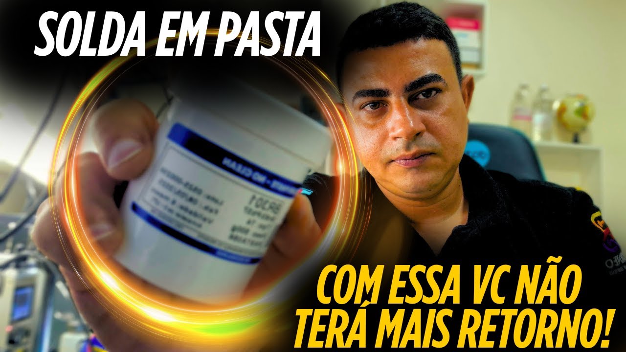 MELHOR SOLDA EM PASTA - COM ESSA VC NÃO TERÁ RETORNO - CONSERTO DE CELULAR - MICROSOLDAGEM#6