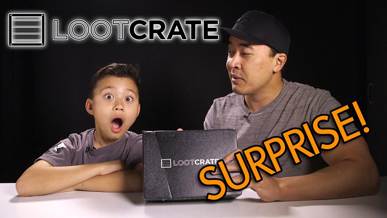 LOOT CRATE Surprise Box Opening for GEEKS and GAMERS!