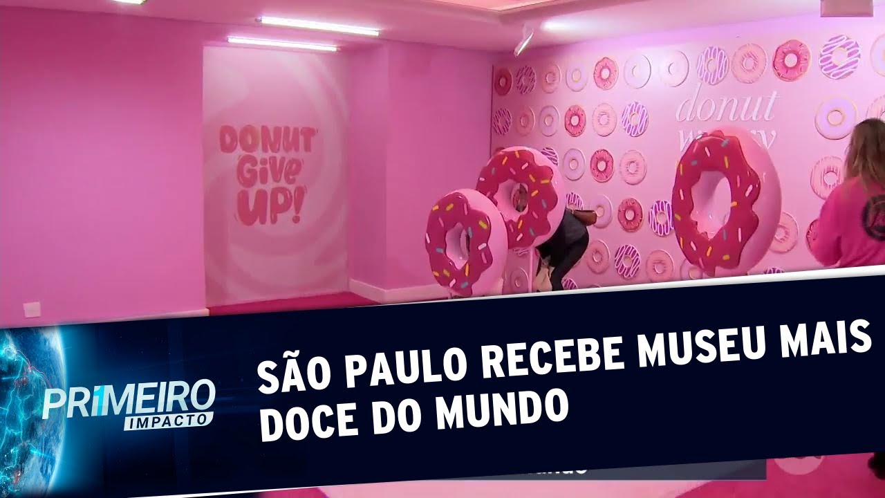 Museu mais doce do mundo chega a S&atilde;o Paulo com salas interativas | Primeiro Impacto (10/07/19)