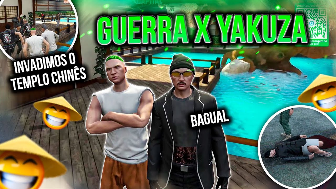 CEBOLINHA E BAGUAL VINGARAM A YAKUZA DA CAPITAL CITY 😂