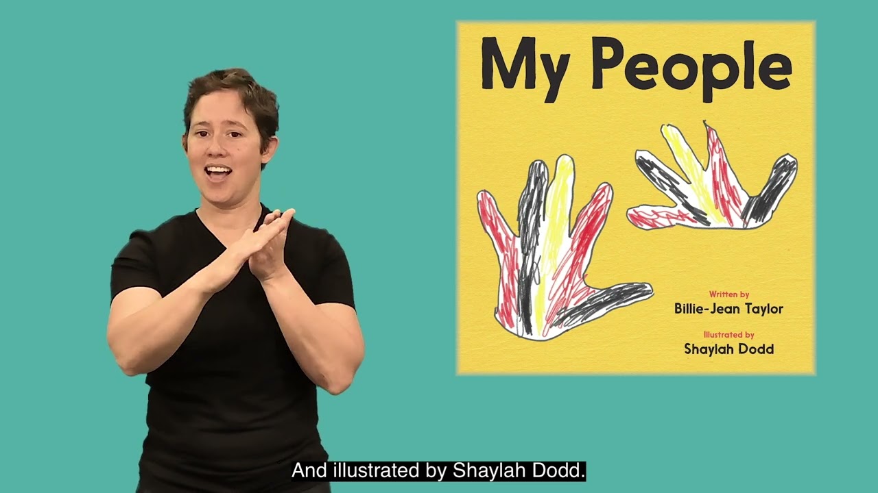 Auslan In-Language Story Time: My People