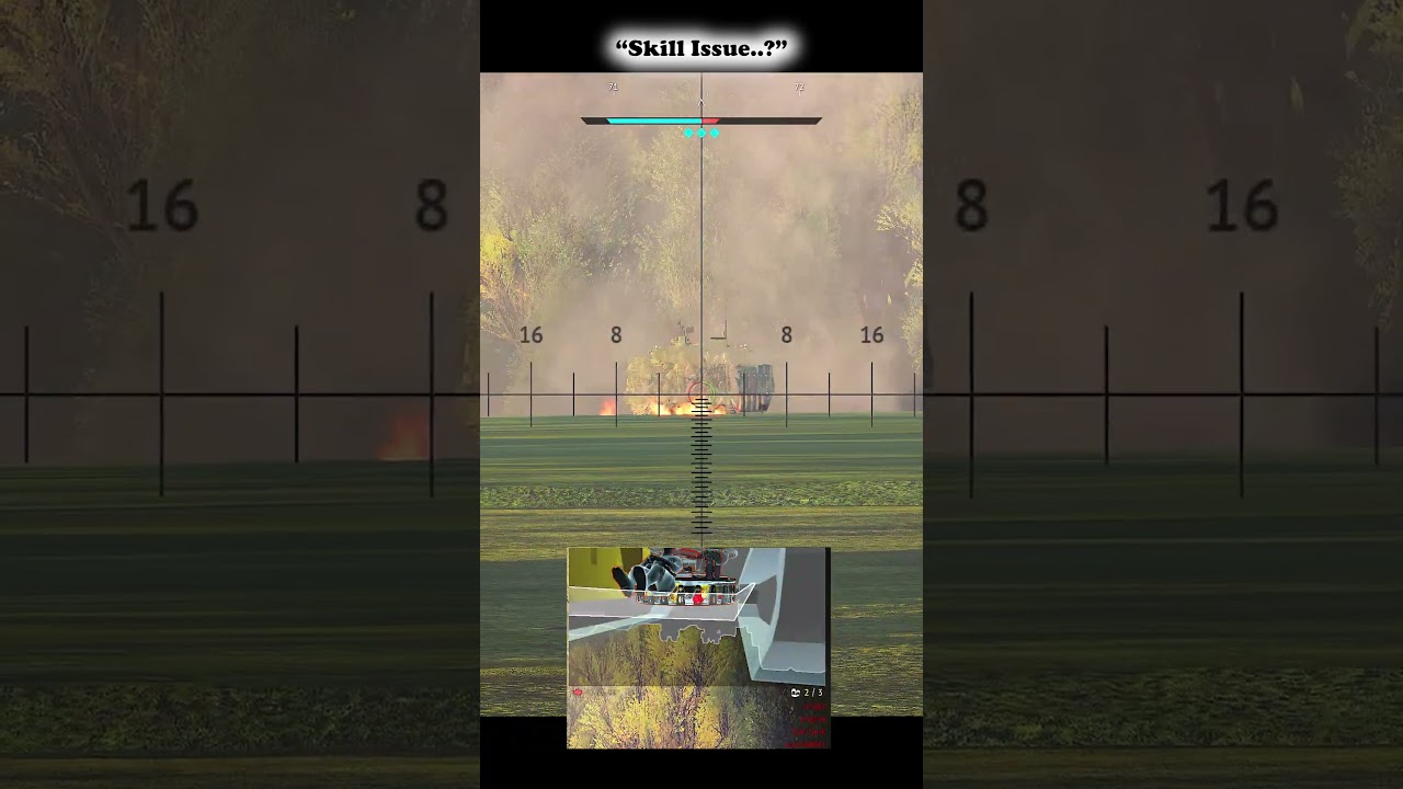 Skill issues in war thunder 