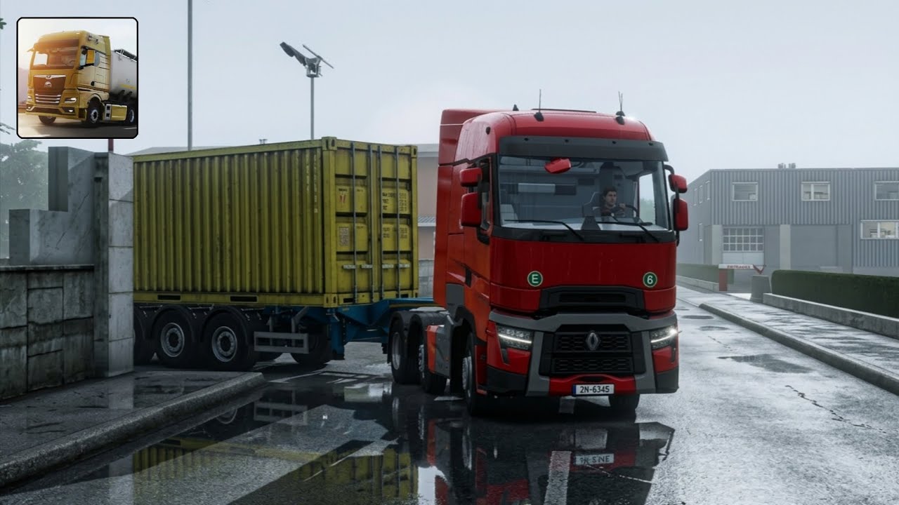 Truckers Of Europe 3 | Renault T 520 Transporting Automotive Parts | v 0.7.64 gameplay 