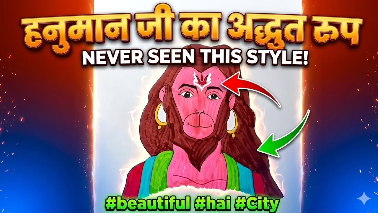 **NEVER Seen Hanuman Ji Like This! 😱