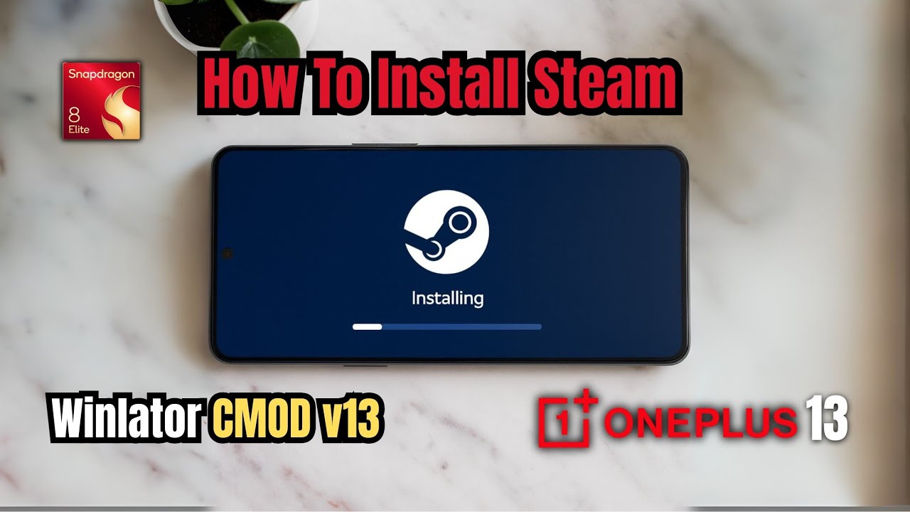 The ULTIMATE Guide to Installing Steam on Android! (Winlator CMOD v13 Tutorial)