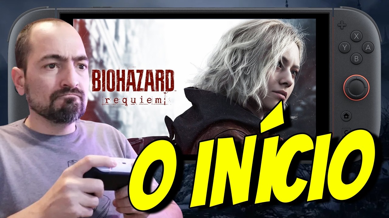 RESIDENT EVIL REQUIEM NO NINTENDO SWITCH 2 - 4K 60FPS PT-BR - OBRIGADO CAPCOM!