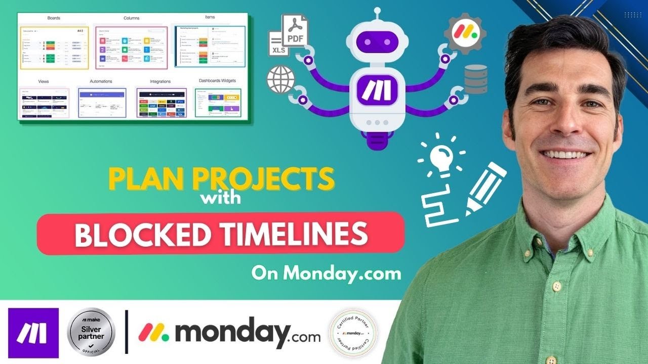 Master Project Planning with Blocked Dates on Monday.com