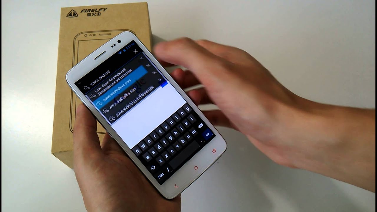 Firefly V50S 1080P Quadcore Android Phone Review