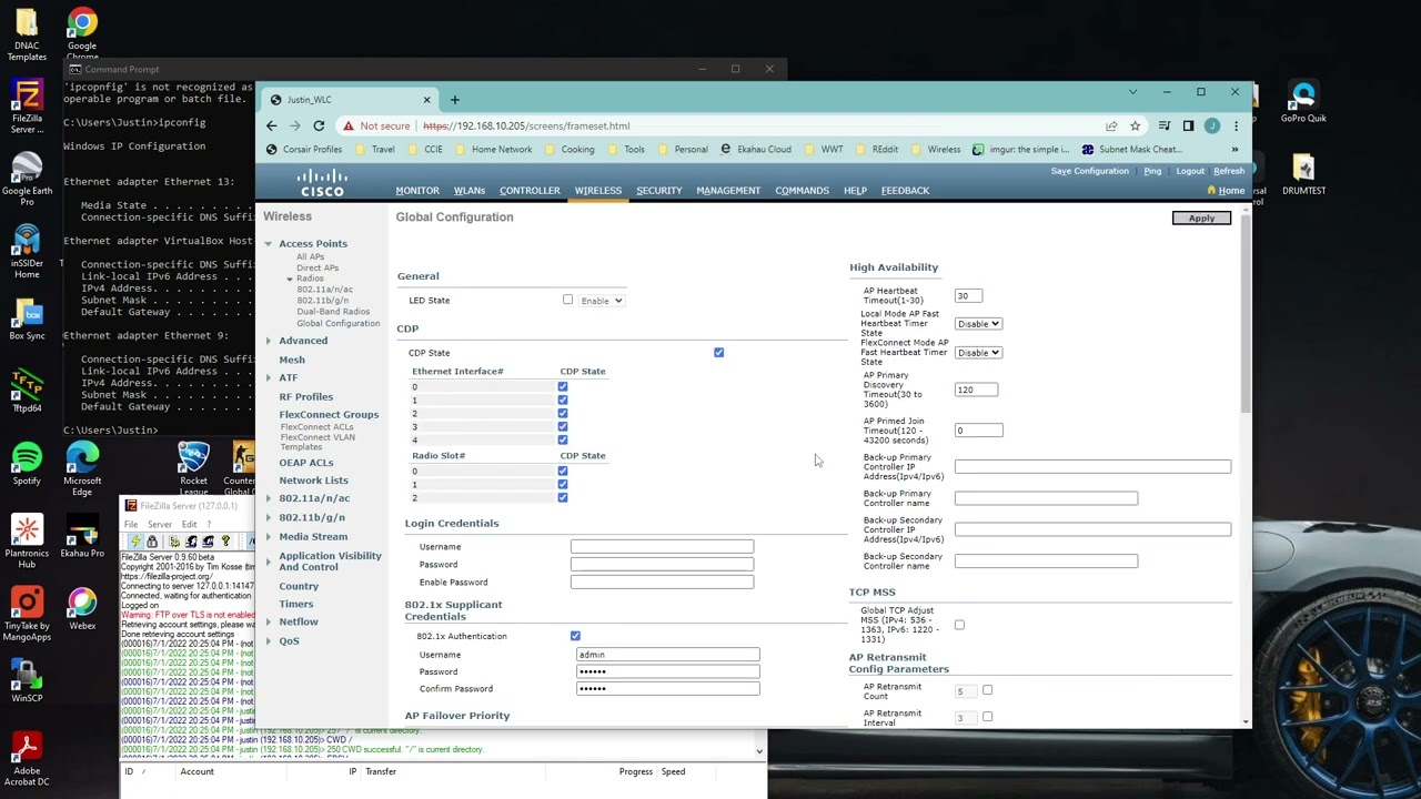 CIsco - Pre-Downloading AireOS Images to APs