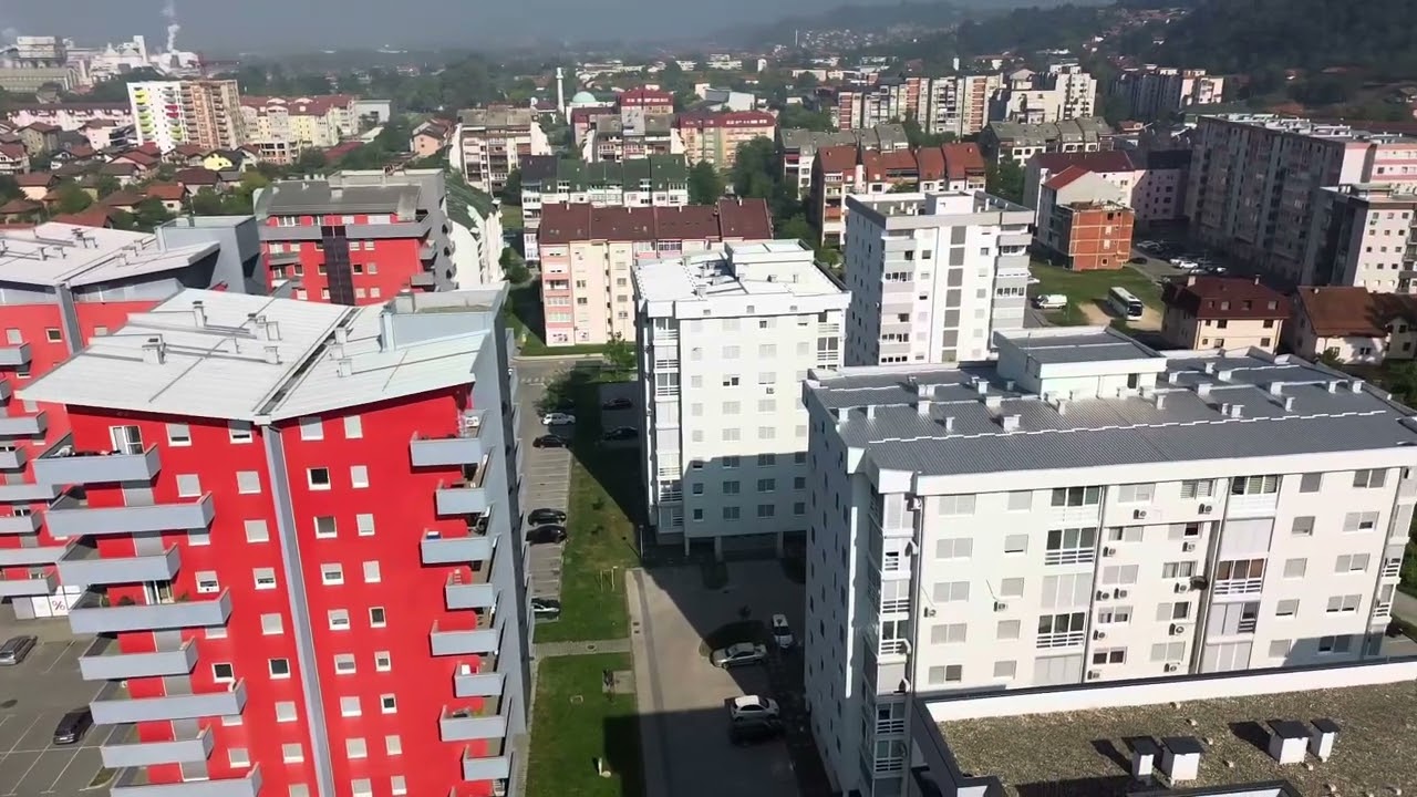 Grad Lukavac iz zraka