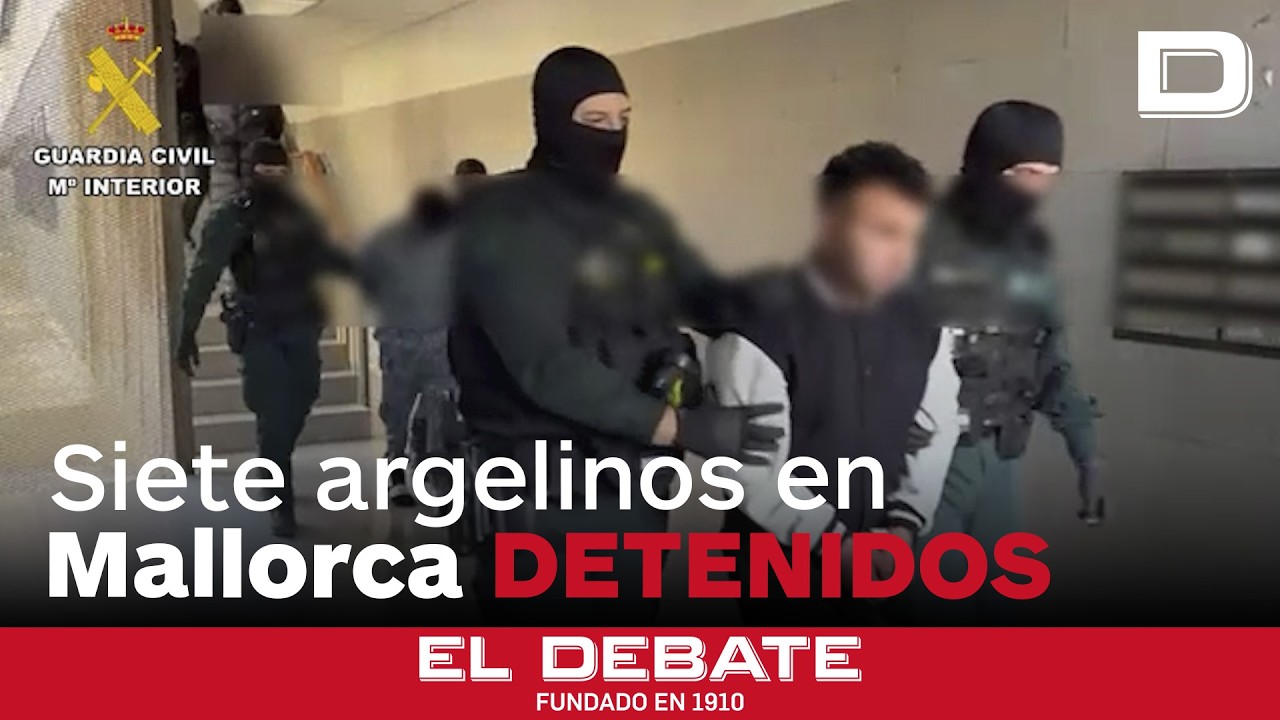 Siete argelinos detenidos en Mallorca por una veintena de robos en comercios con coches de alta gama