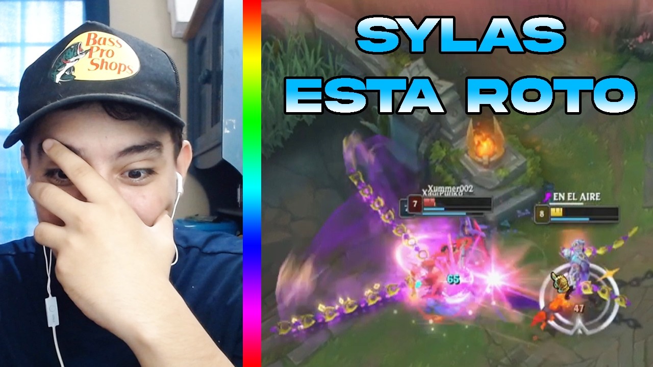 PAREZCO TRANQUILO CON SYLAS PERO.. PEGO DURO 😈🩸 - League of Legends #leagueoflegends #sylas #gaming