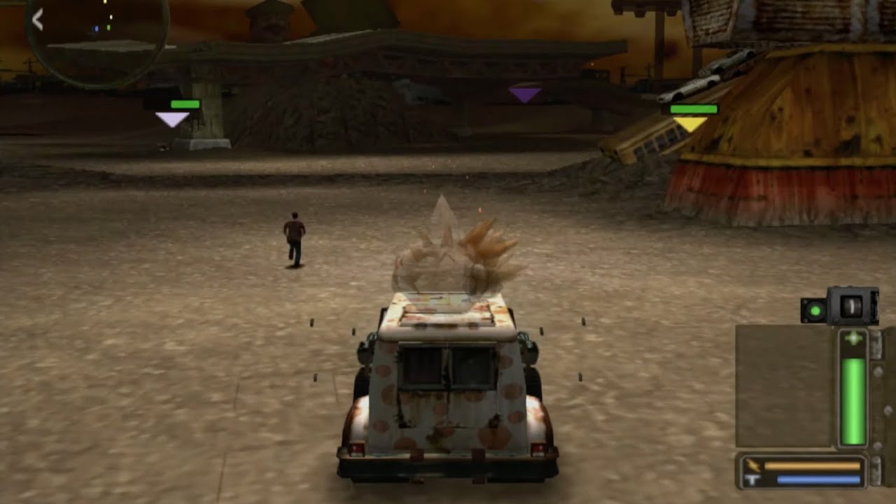 Twisted Metal: Black (PS2) start