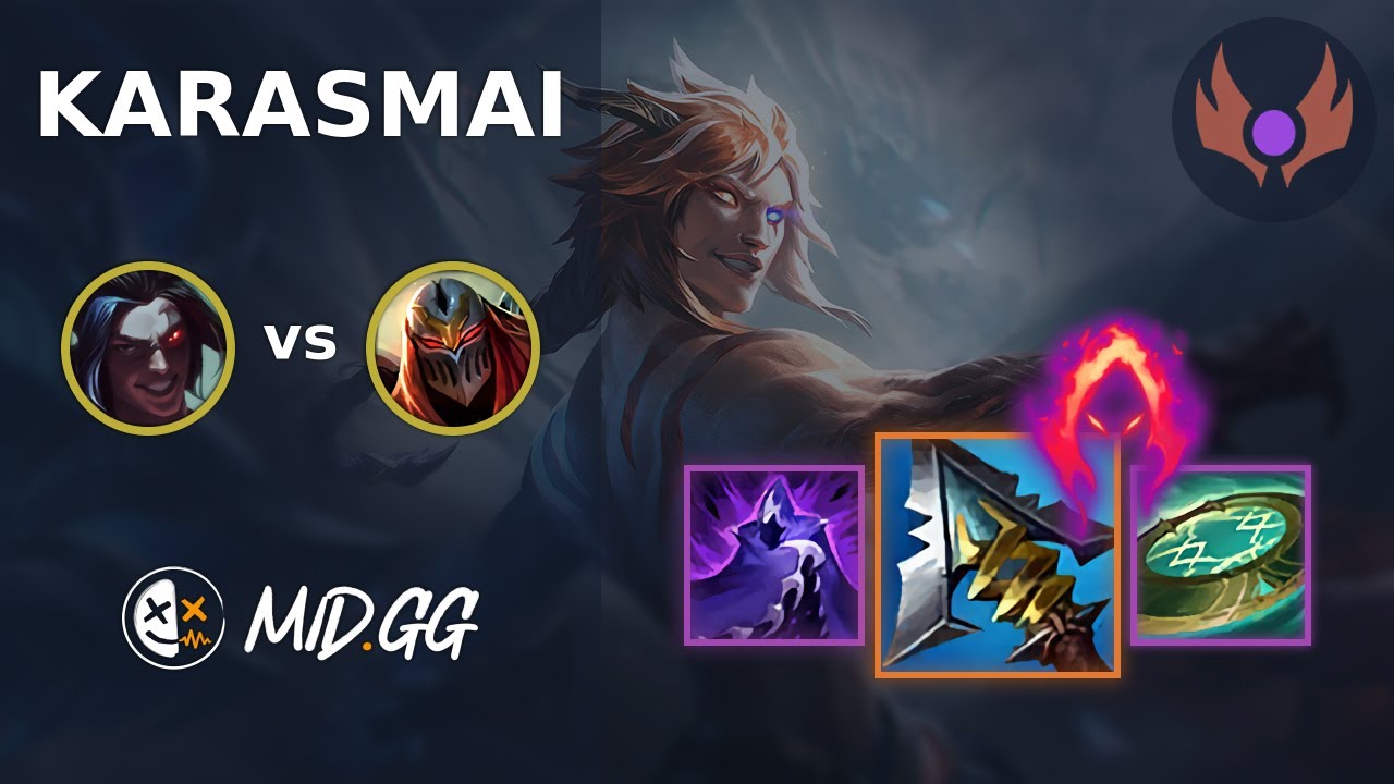 MID.GG: [ KarasMai ] Kayn JUNGLE vs Zed | NA MASTER | LOL Season 2025