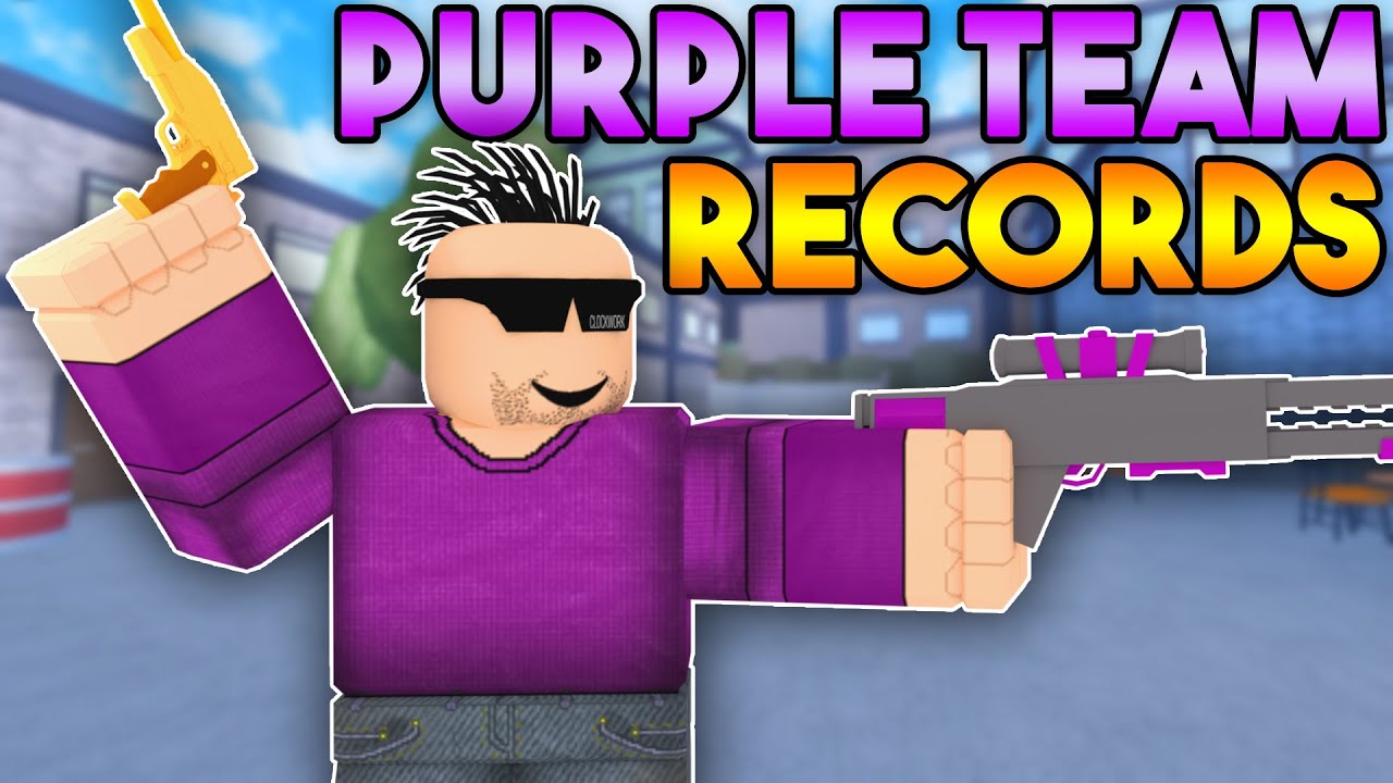 BREAKING ARSENAL PURPLE TEAM RECORDS! (ROBLOX)