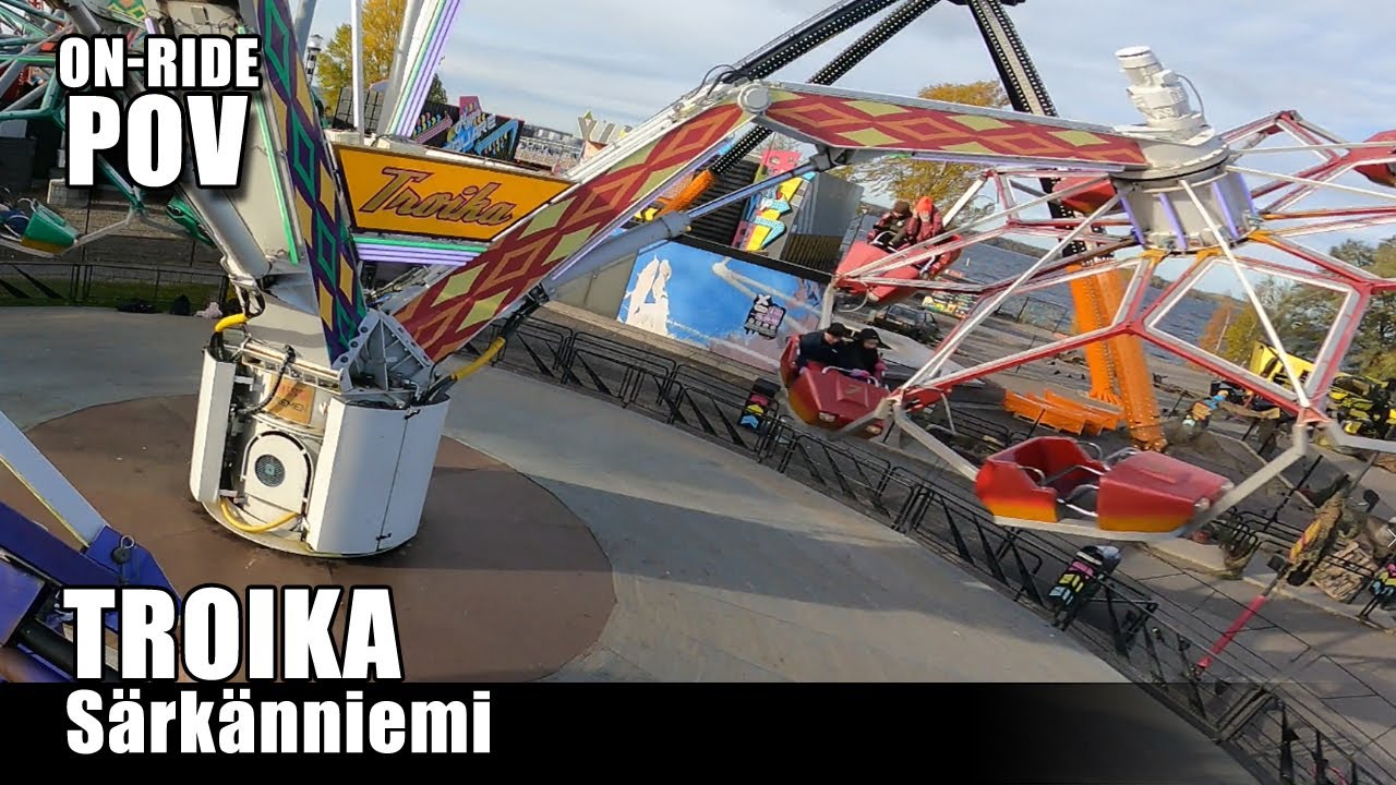 Troika on-ride POV - Särkänniemi