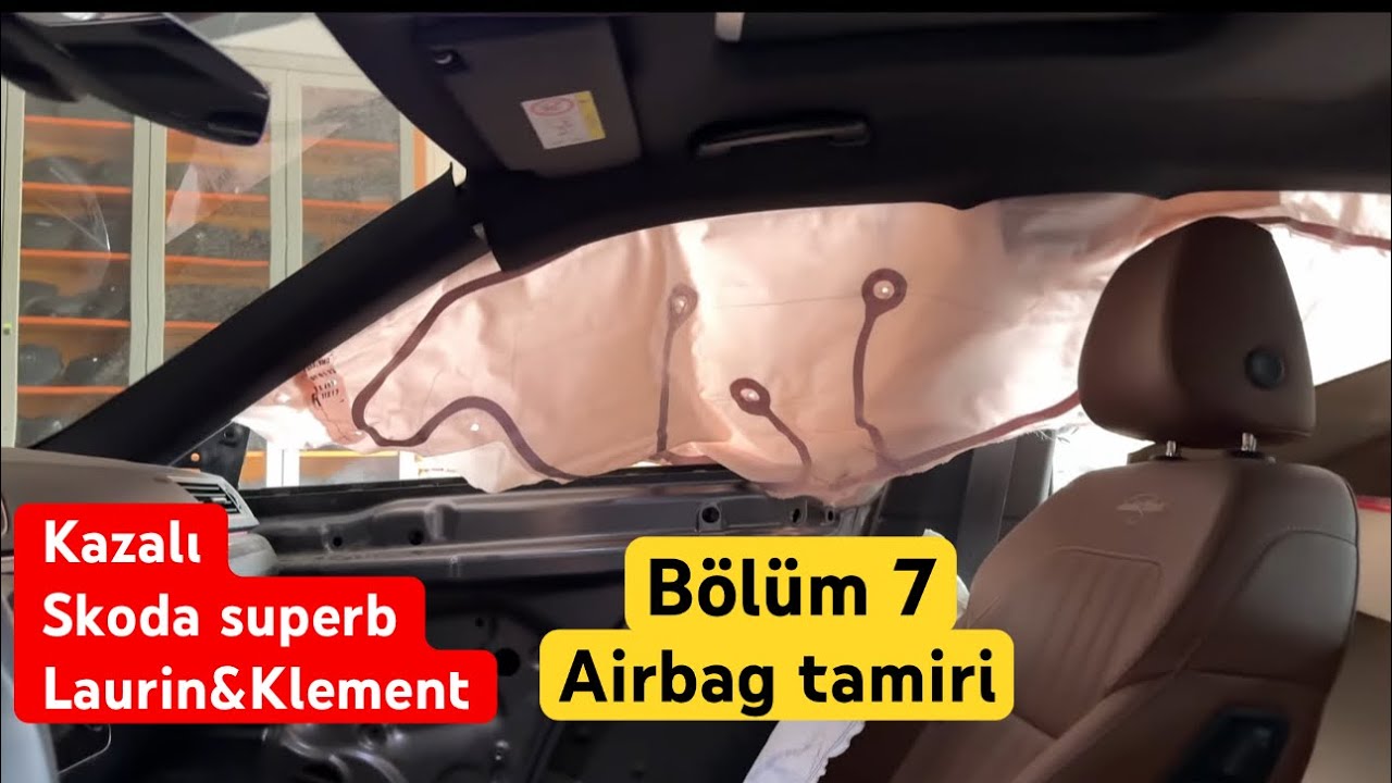 KAZALI SKODA SUPERB - LAURİN&KLEMENT / BÖLÜM 7 / ARABA BOYANDI / AİRBAG TAMİRİ YAPILDI