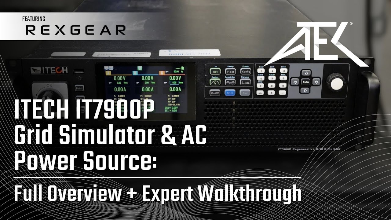 ITECH IT7900P Grid Simulator & AC Power Source: Overview + Expert Walkthrough