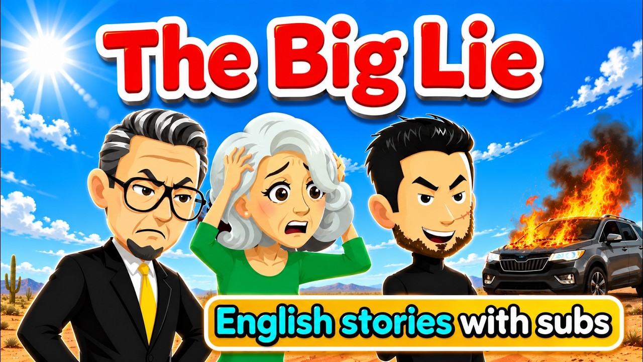 The Big Lie | Story in English | Learn English with Kevin