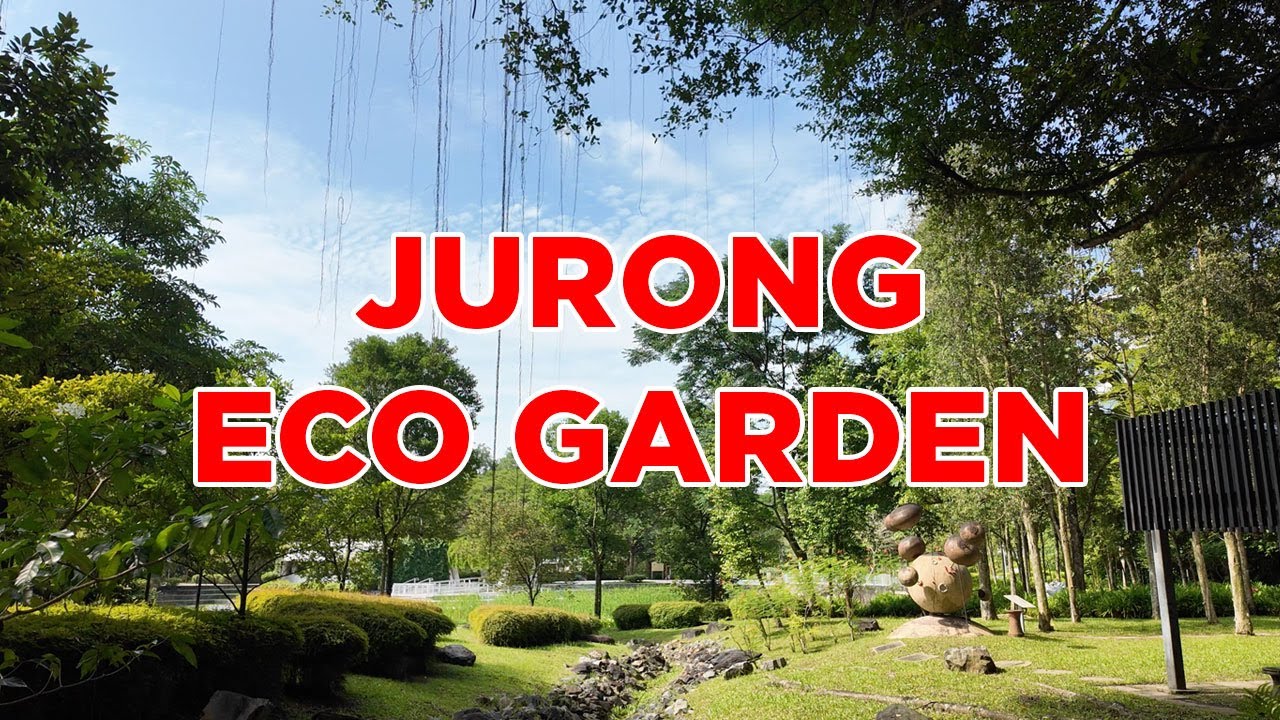 Jurong Eco Garden - Hidden Park at CleanTech Park || Walking Singapore