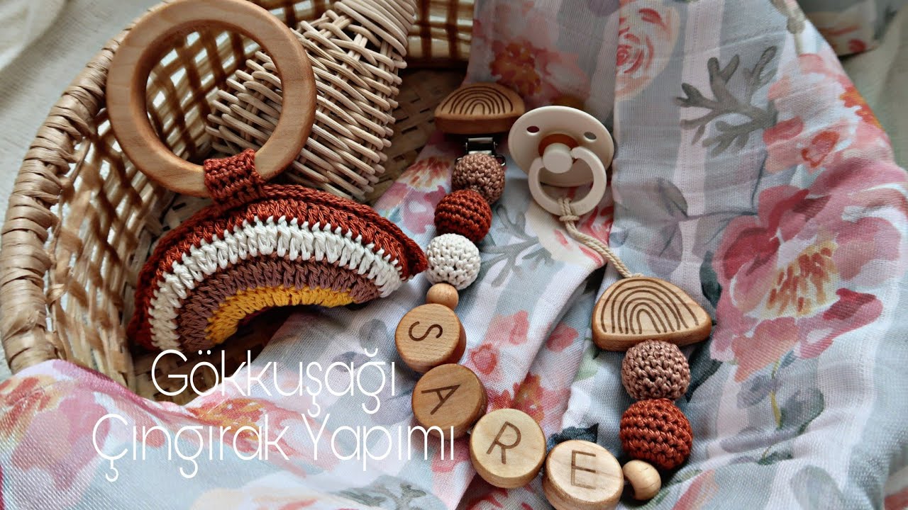 Amigurumi gökkuşağı tarifi / Örgü diş kaşıyıcı tarifi / Amigurumi diş kaşıyıcı tarifi