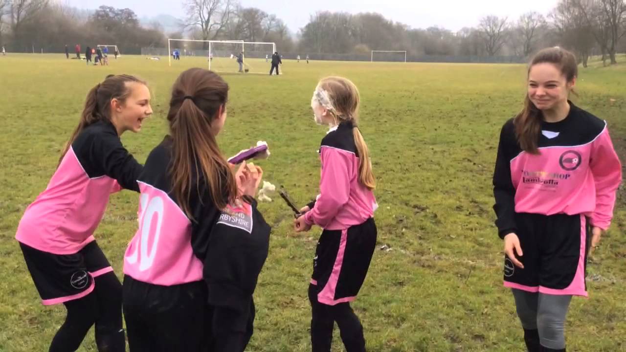 Katelyn receives girl of the game pie in the face