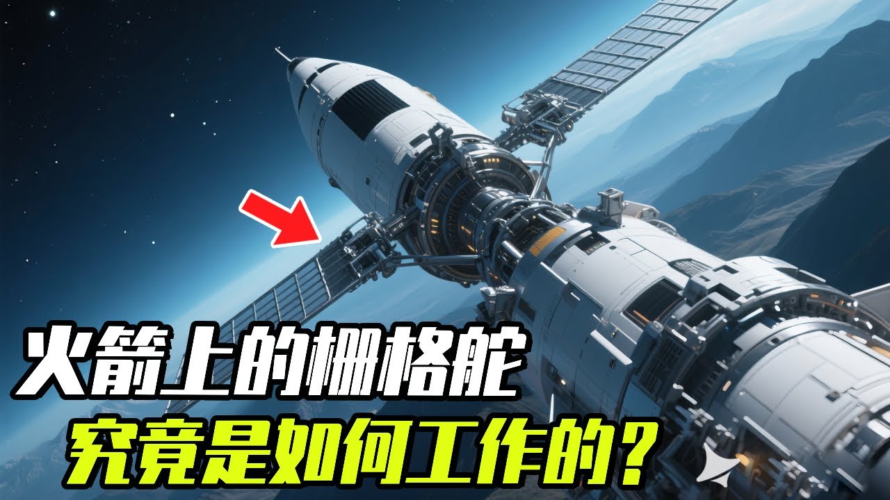 经常能在火箭上看到的这个东西--栅格舵，究竟是如何工作的？【科学火箭叔】