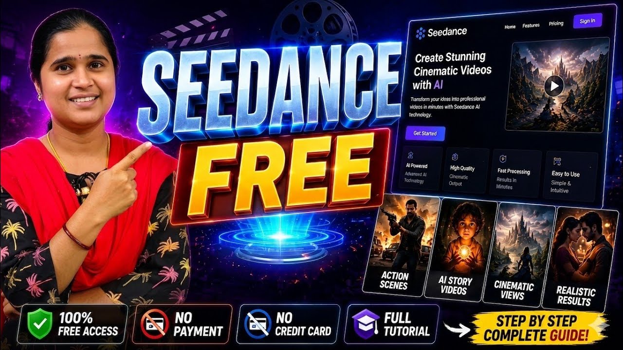 Create Viral AI Videos with Seedance AI | Complete Telugu Tutorial