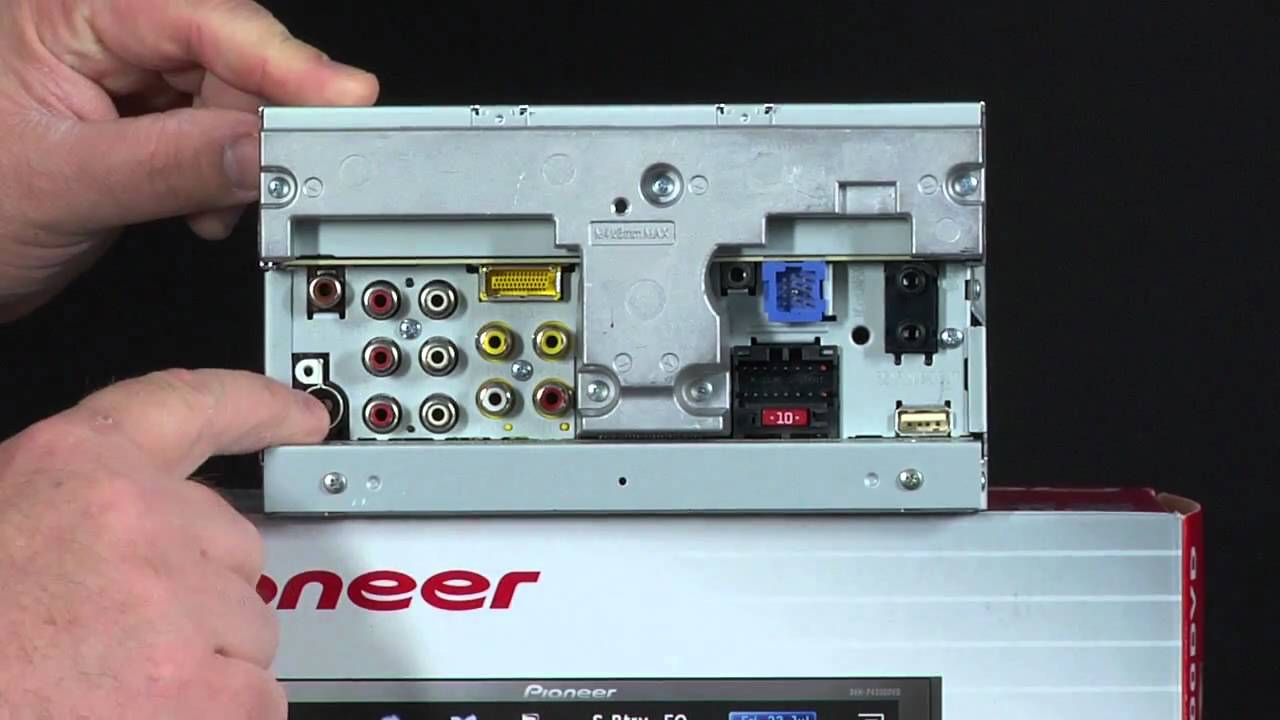 What's in the Box - AVH-P4300DVD DVD receiver