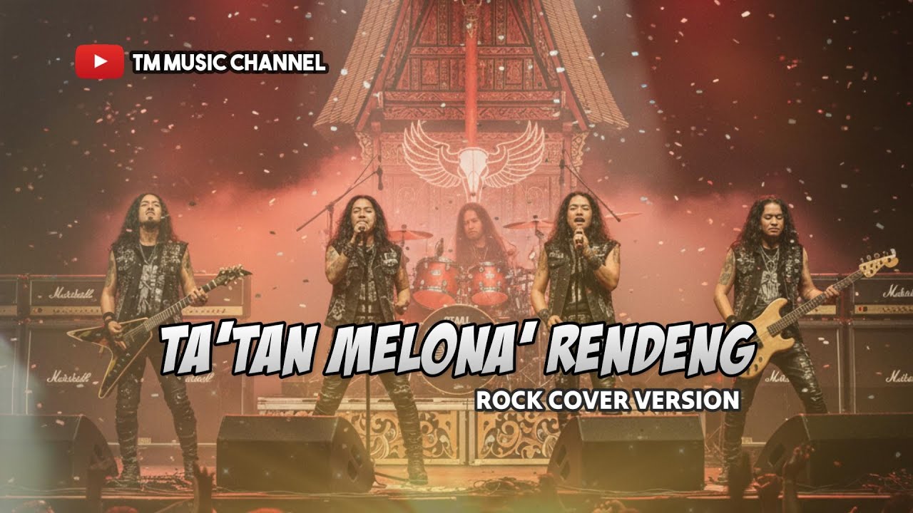Lagu Toraja || TA'TAN MELONA' RENDENG - Rock Cover Version