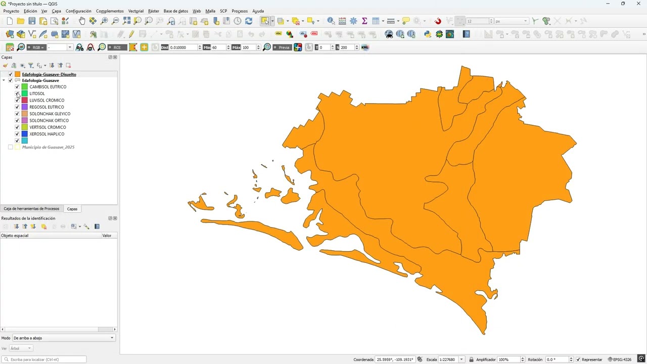 Qgis Uso de la herramienta Disolver