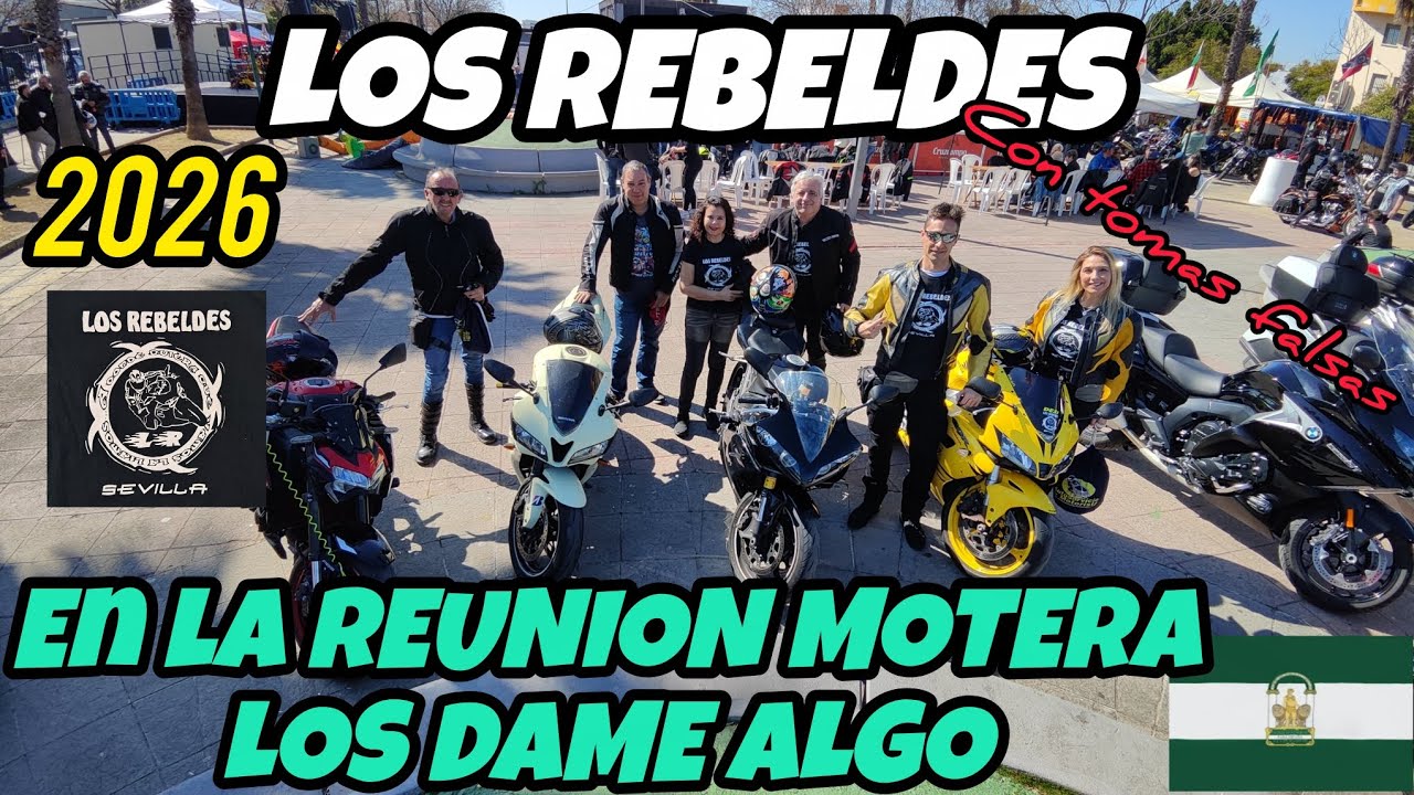 LOS REBELDES EN LA REUNIÓN MOTERA LOS DAME ALGO 2026