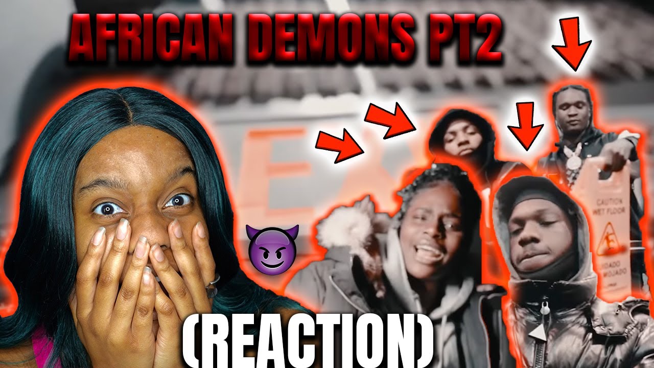 Ab DaJett Yus Gz Nesty Floxks Scottie2Hottie- AFRICAN DEMONS PT2 (Official Video)| JUSTMELB REACTION